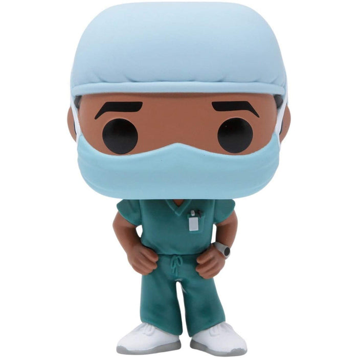 Funko POP! Heroes: Front Line Worker - Male Hospital Worker [Toys, Ages 3+, #2]