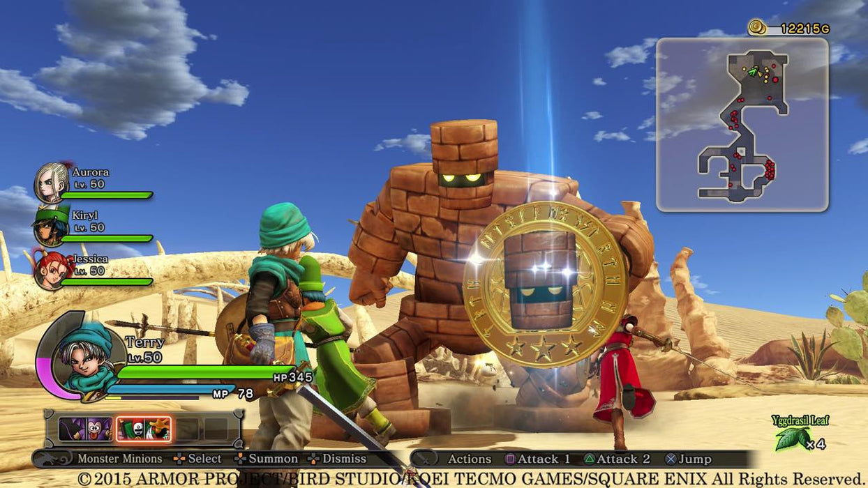Dragon Quest Heroes: The World Tree's Woe And The Blight Below [PlayStation 4]