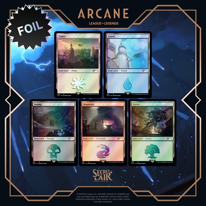 Magic the Gathering: Secret Lair x Arcane Lands (Foil)