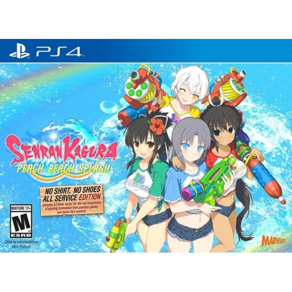 Senran Kagura: Peach Beach Splash - No Shirt, No Shoes, All Service Limited Edition [PlayStation 4]