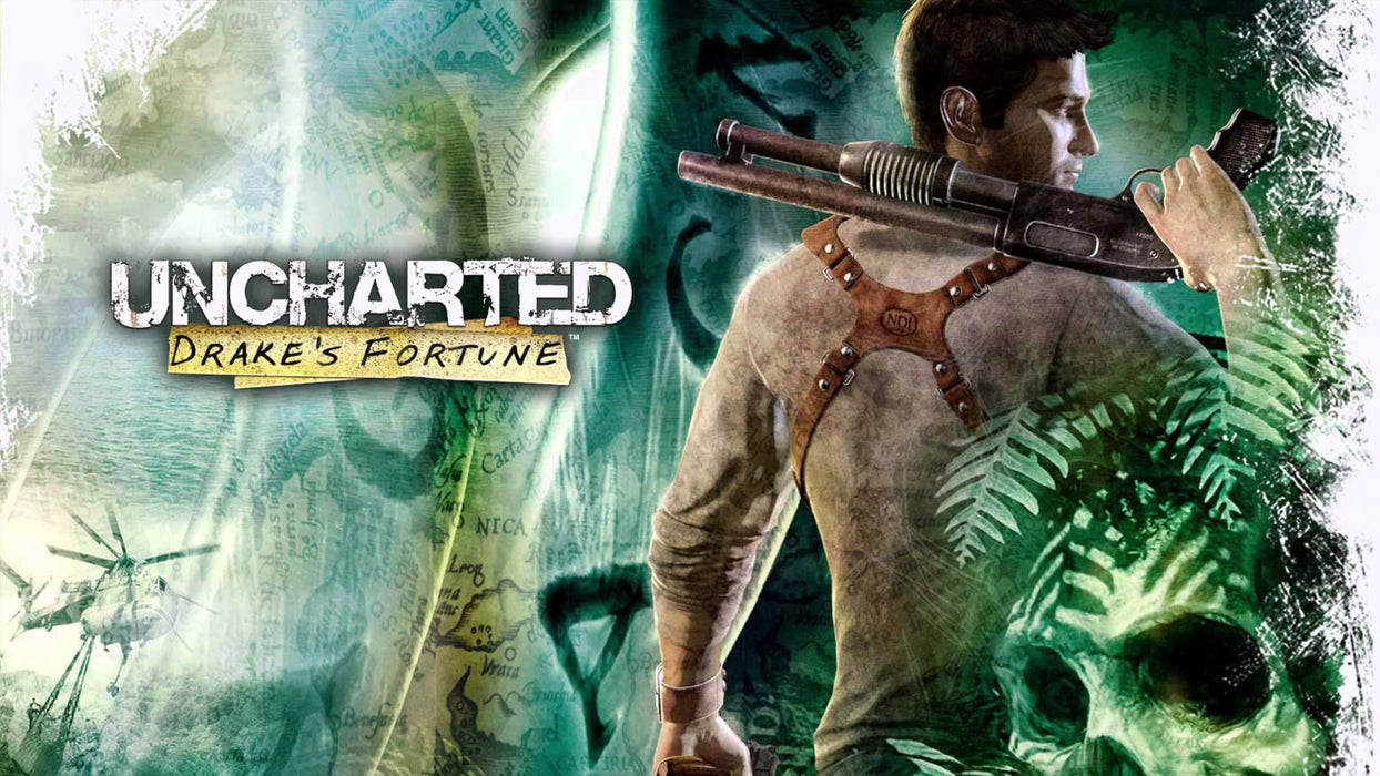 Uncharted Trilogy - Drake's Fortune + Among Thieves + Drake's Deception HD Remastered Bundle [PlayStation 4]