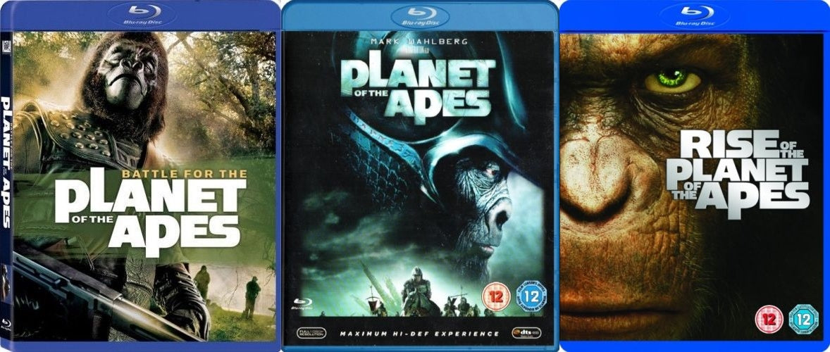 Planet of the Apes: Evolution Collection - 7 Movies [Blu-Ray Box Set]