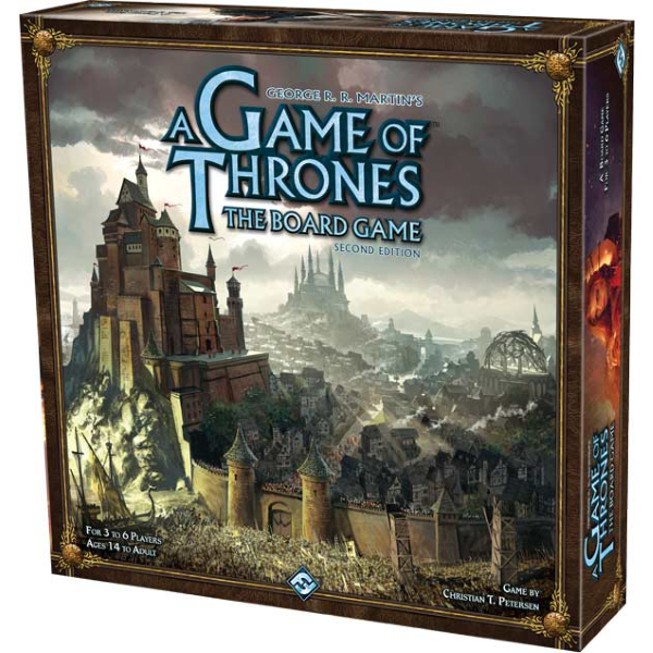 A Game of Thrones: The Board Game - Second Edition [Board Game, 3-6 Players]