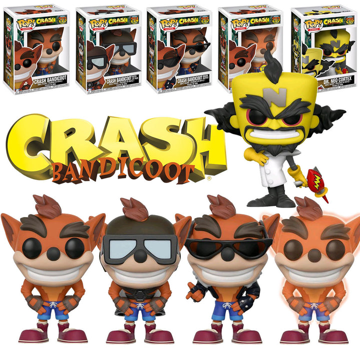 Funko POP! Games - Crash Bandicoot: Crash Bandicoot Vinyl Figure [Toys, Ages 3+, #273]