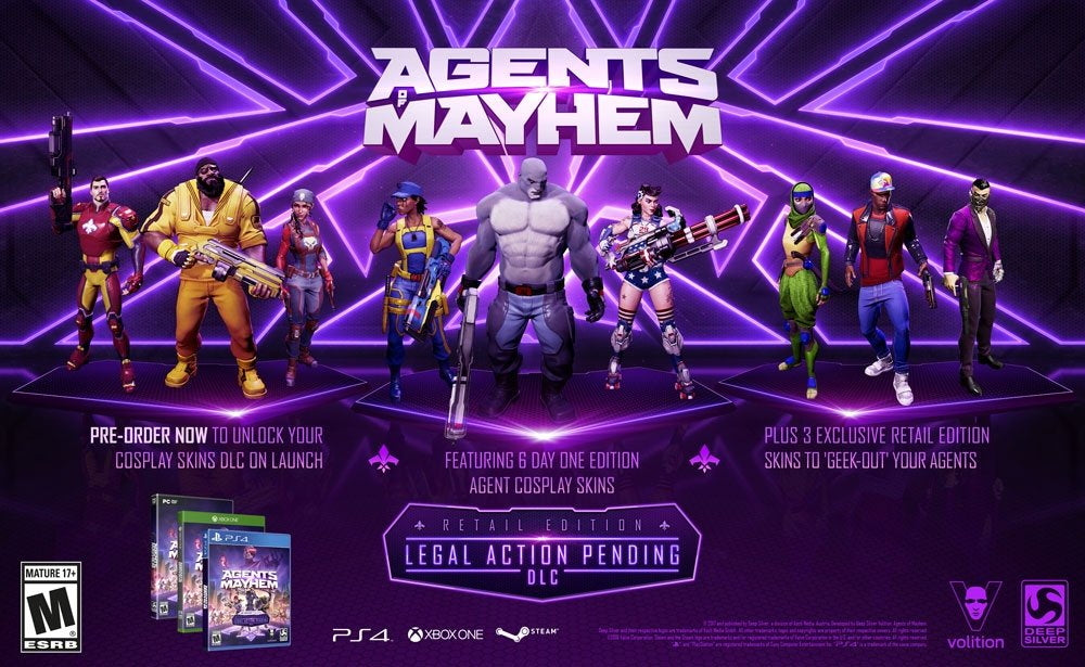 Agents of Mayhem - Day One Edition  [PlayStation 4]
