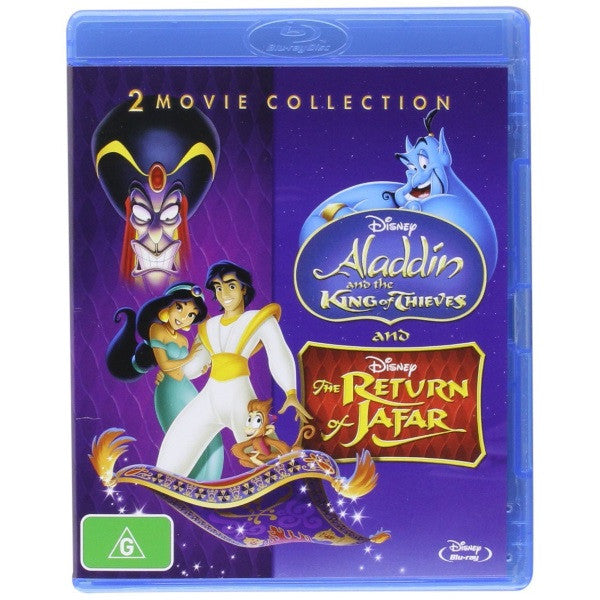 Disney's Aladdin: The King Of Thieves & The Return Of Jafar [Blu-Ray 2-Movie Collection]