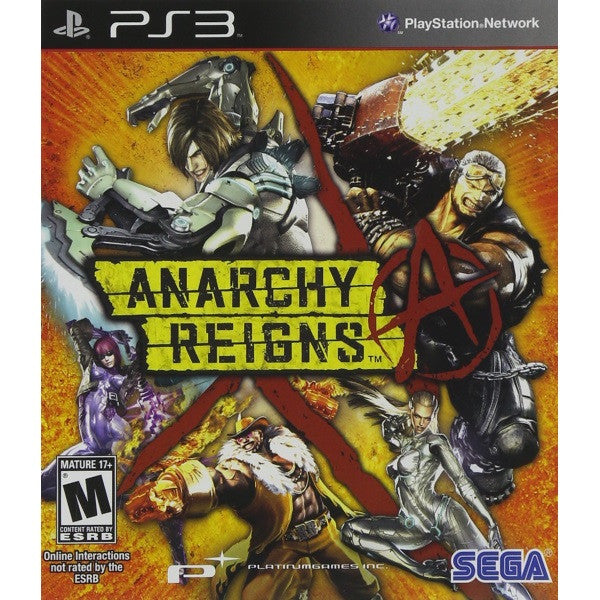 Anarchy Reigns [PlayStation 3]