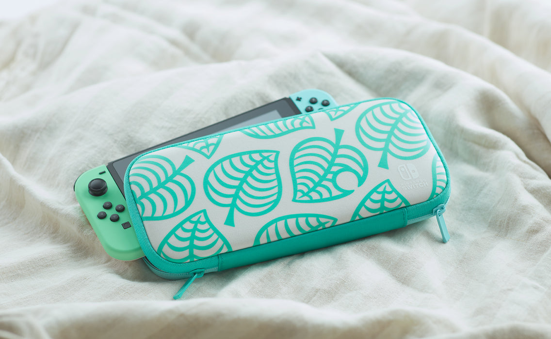 Animal Crossing: New Horizons Aloha Edition - Carrying Case & Screen Protector [Nintendo Switch Lite Accessory]