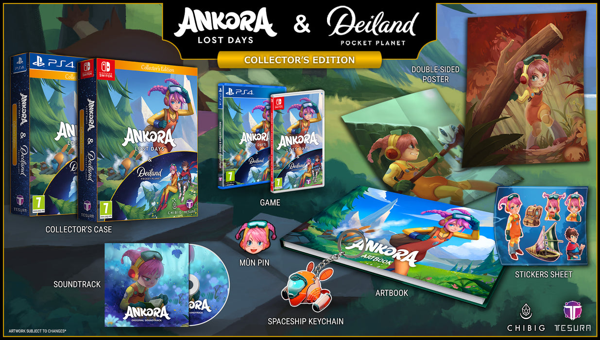 Ankora: Lost Days & Deiland: Pocket Planet - Collector's Edition [PlayStation 4]