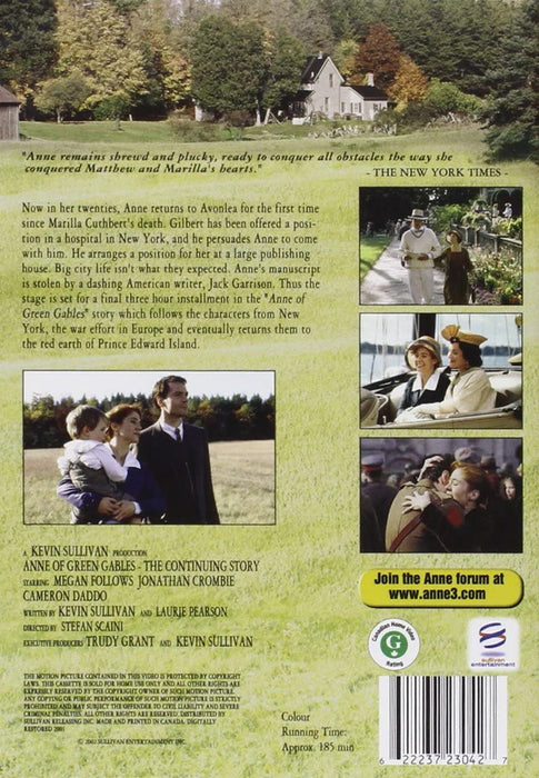 Anne of Green Gables: The Continuing Story [DVD]
