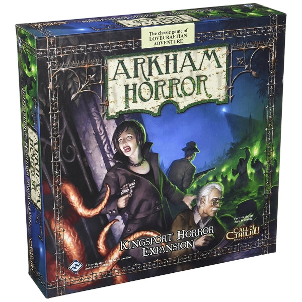 Arkham Horror: Kingsport Horror Expansion [Board Game, 1-8 Players]