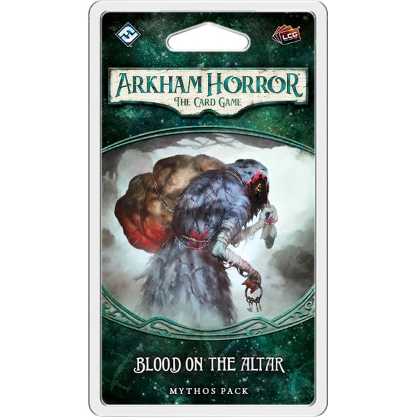 Arkham Horror: The Card Game - Blood on the Altar Mythos Pack [Card Game, 1-4 Players]