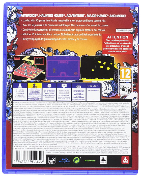 Atari Flashback Classics: Volume 2 [PlayStation 4]