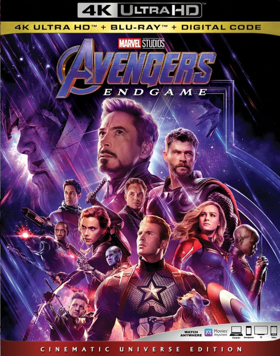 Marvel's Avengers: 4-Movie Collection - 4K Limited Edition SteelBook [Blu-ray Box Set+ 4K UHD + Digital]