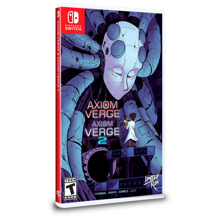 Axiom Verge 1 and 2 Double Pack - Limited Run #123A  (Alternate Cover) [Nintendo Switch]