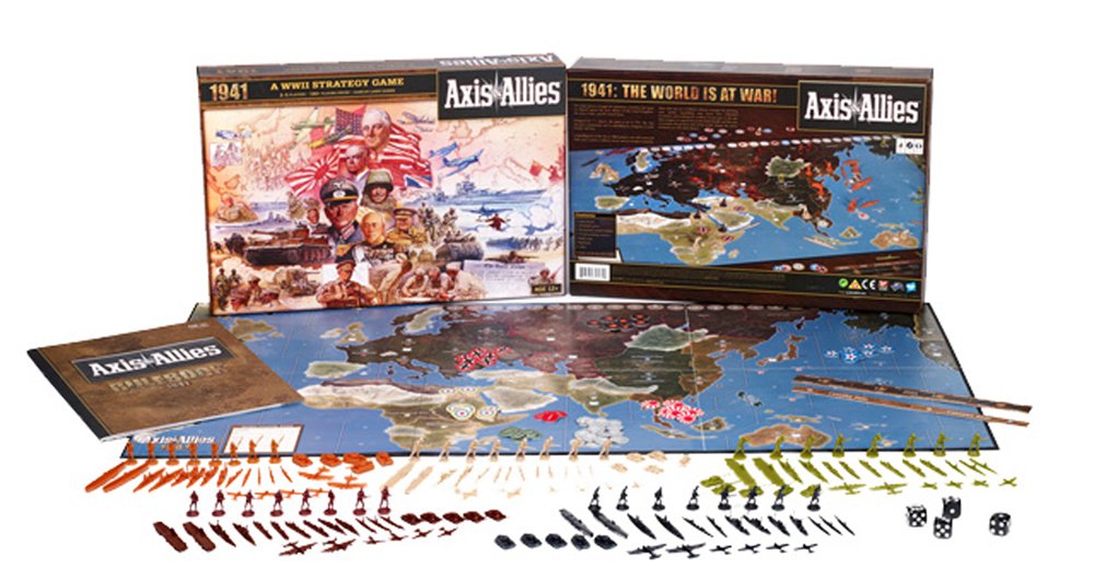 Axis and Allies 1941 [Board Game, 2-5 Players]
