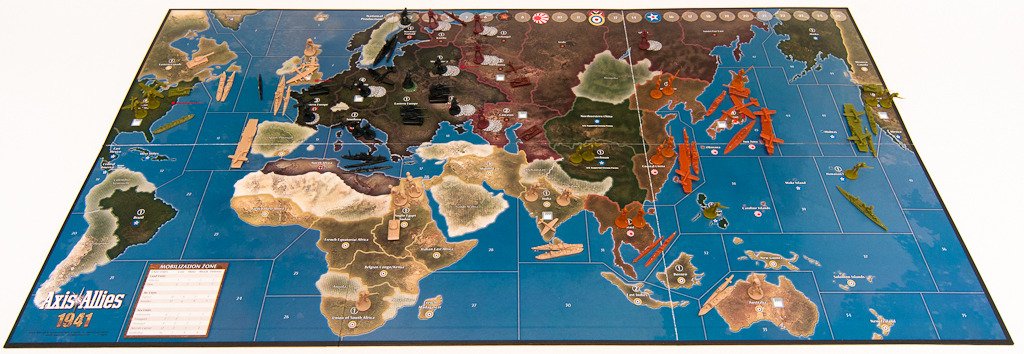 Axis and Allies 1941 [Board Game, 2-5 Players]