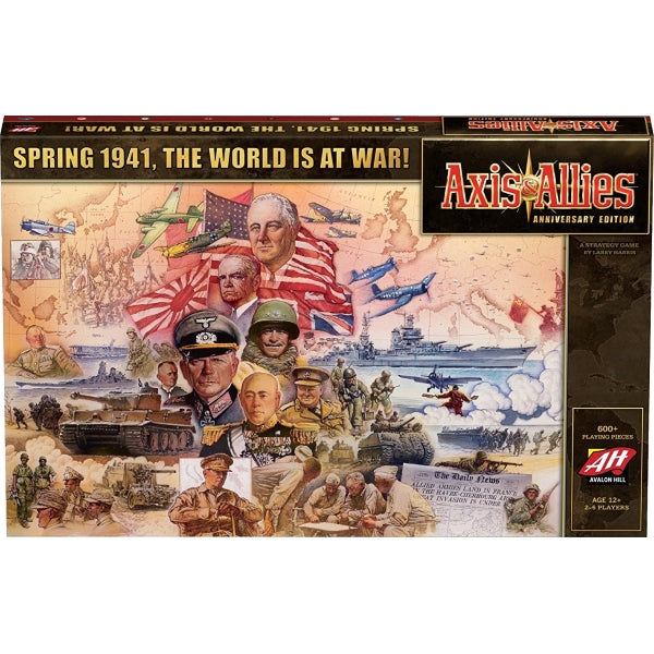 Axis & Allies - Anniversary Edition [Board Game, 2-6 Players]