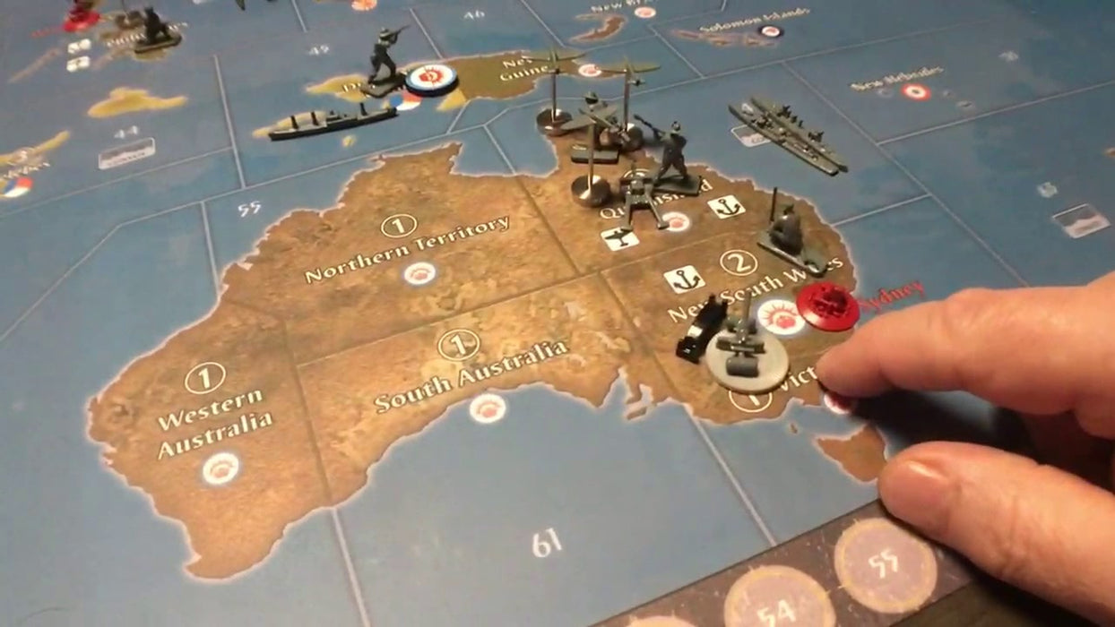 Axis & Allies Pacific 1940 [Board Game, 2-4 Players]