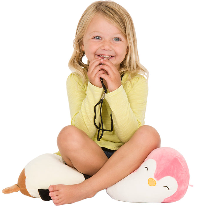 Squishy SquooShems Squishmallows - Piper 16" Plush Penguin Pillow [Toys, Ages 4+]