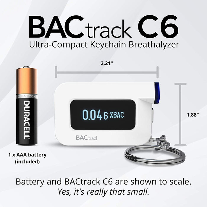 BACtrack C6 Keychain Breathalyzer [Electronics]