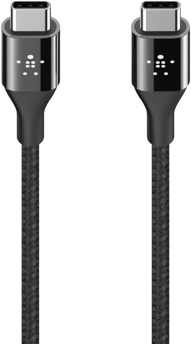 Belkin MIXIT DuraTek Kevlar 4' USB-C to USB-C Cable - Black [Electronics]
