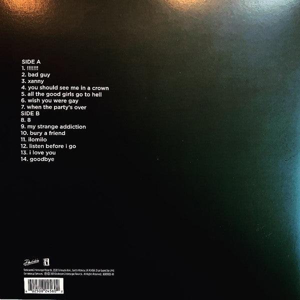 Billie Eilish - When We All Fall Asleep, Where Do We Go? - Target Exclusive Glow in the Dark Vinyl [Audio Vinyl]