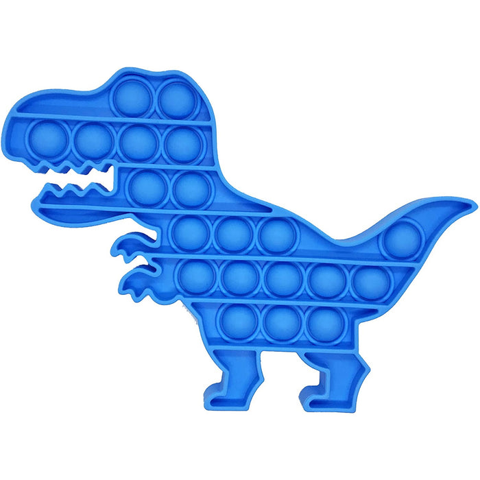 Blue Dinosaur Push Pop Bubble Fidget Toy [Toys, Ages 3+]