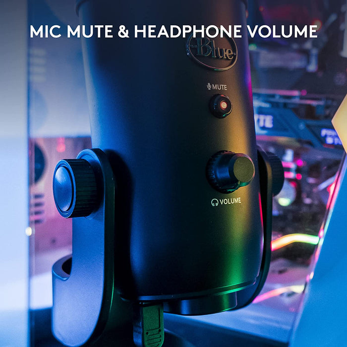 Blue Yeti USB Microphone - Blackout [Electronics]