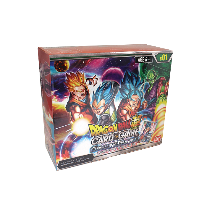 Dragon Ball Super TCG: Galactic Battle Booster Box - Series 1 - 24 Packs