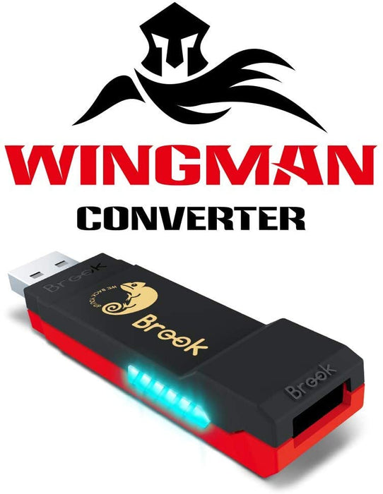 Brook Wingman Converter NS Support - Controller Adapter for PS3 / PS4 / PS5 / Xbox 360 / Xbox One / Xbox Series X/S to Nintendo Switch [Cross-Platform Accessory]