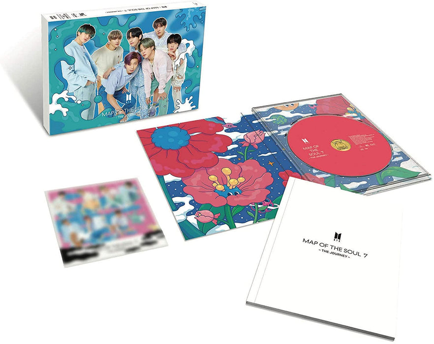 BTS - Map Of The Soul: 7 - The Journey -  Limited Edition Version D (CD + Book) [Audio CD]
