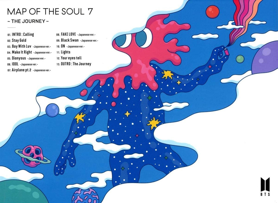 BTS - Map Of The Soul: 7 - The Journey -  Limited Edition Version D (CD + Book) [Audio CD]