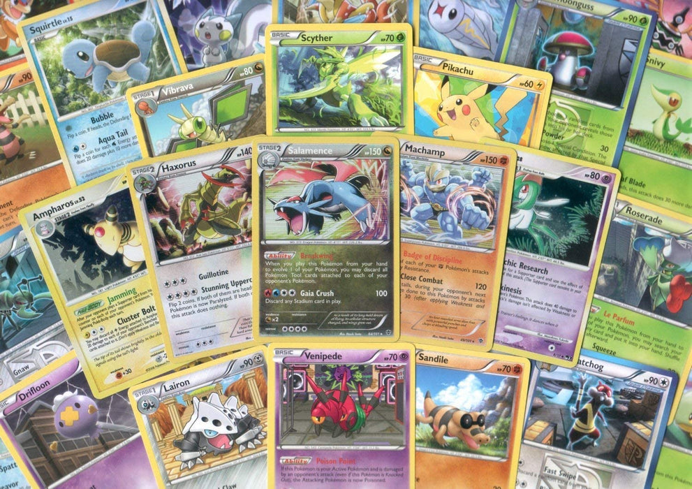 Bulk Pokemon TCG Cards: 50 Card Lot