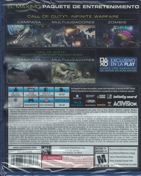 Call of Duty: Infinite Warfare - Legacy Edition [PlayStation 4]