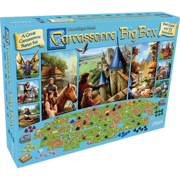 Carcassonne Big Box - 6th Edition [Board Game, 2-6 Players]