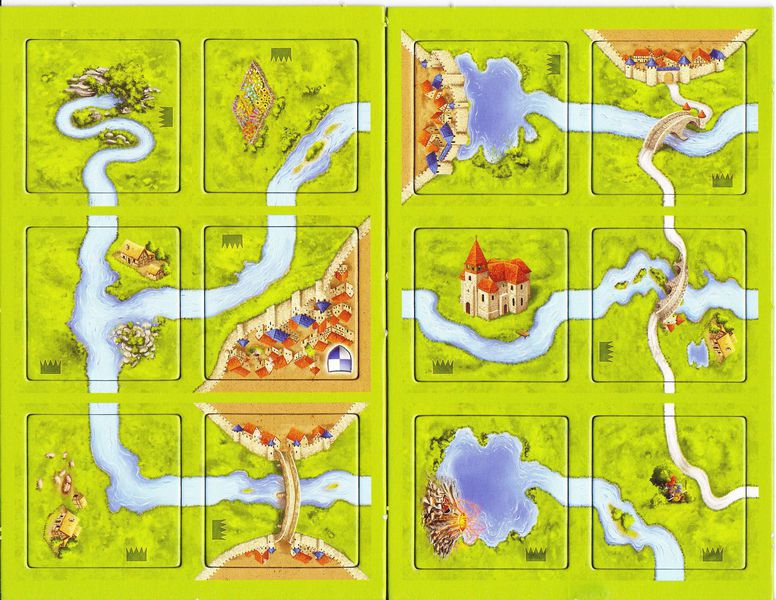 Carcassonne: Expansion 6 - Count, King & Robber [Board Game, 2-6 Players]