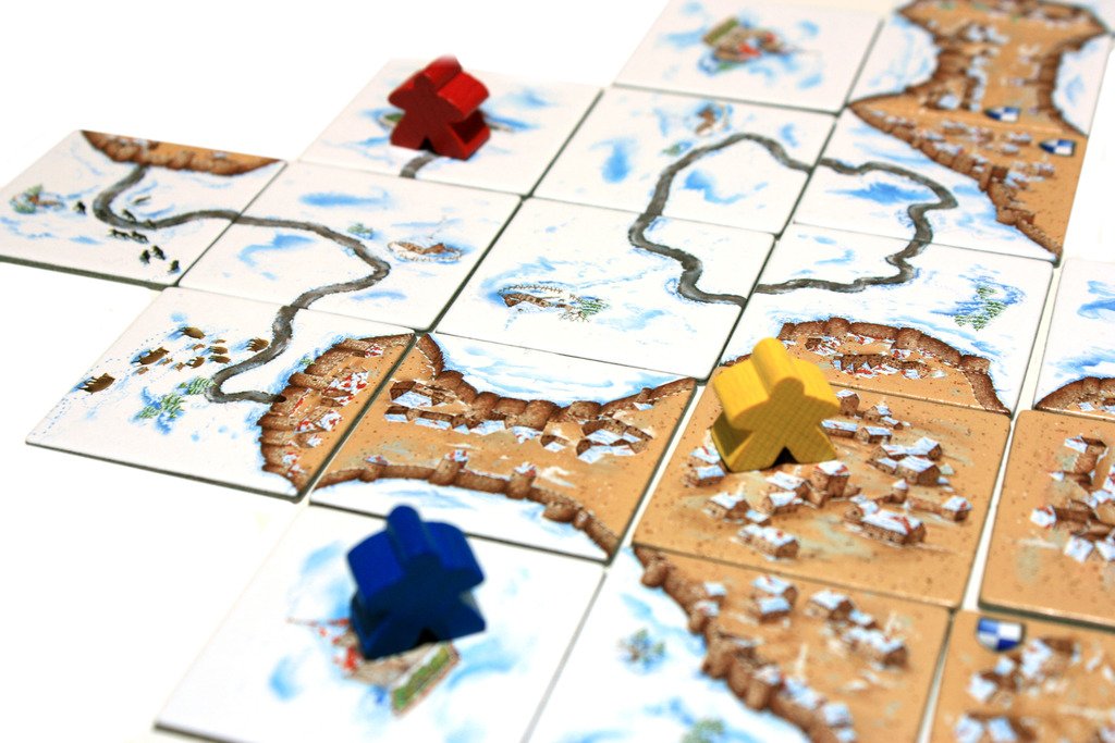 Carcassonne: Winter Edition [Board Game, 2-5 Players]