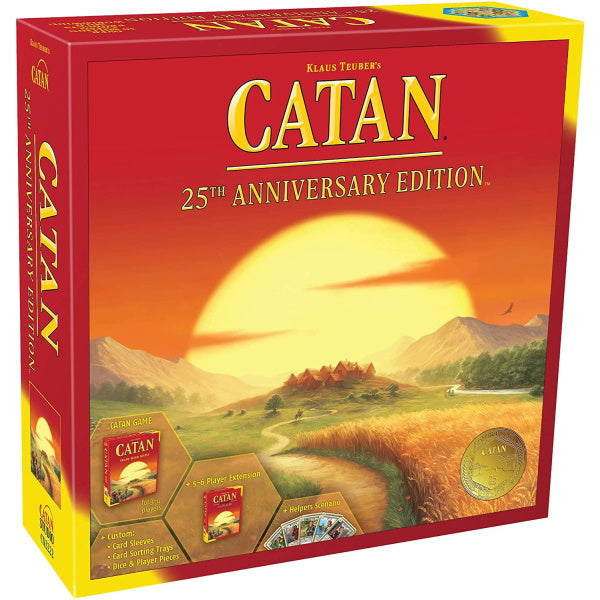 Catan: 25th Anniversary Edition [Board Game, 2-6 Players]