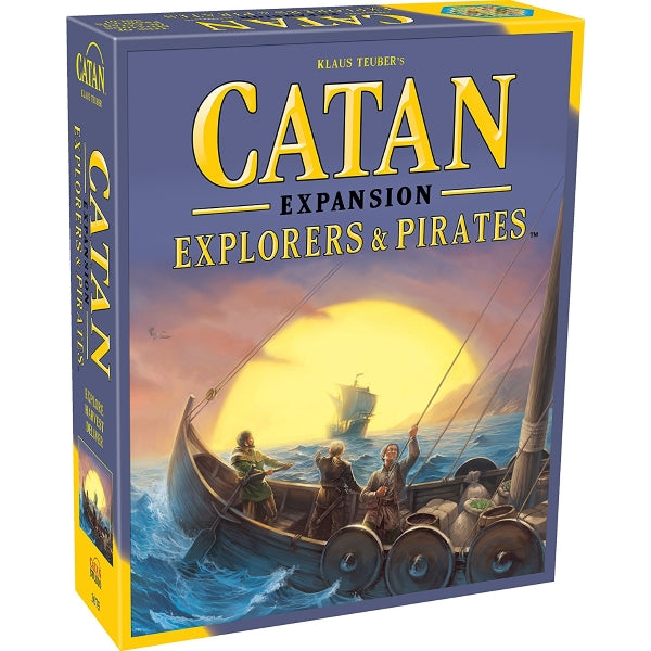 Catan: Explorers & Pirates Expansion - 5th Edition [Board Game, 2-4 Players]