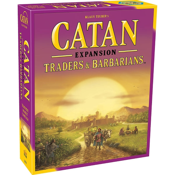 Catan: Traders and Barbarians Expansion - 5th Edition [Board Game, 2-4 Players]