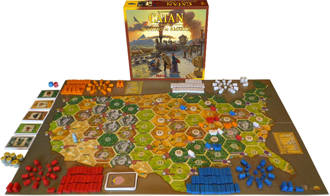 Catan Histories: Settlers of America [Board Game, 3-4 Players]