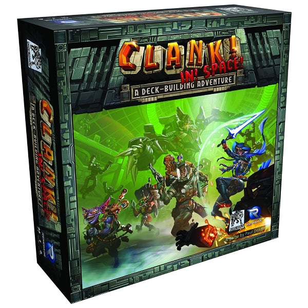 Clank! In! Space! - A Deck-Building Adventure [Board Game, 2-4 Players]