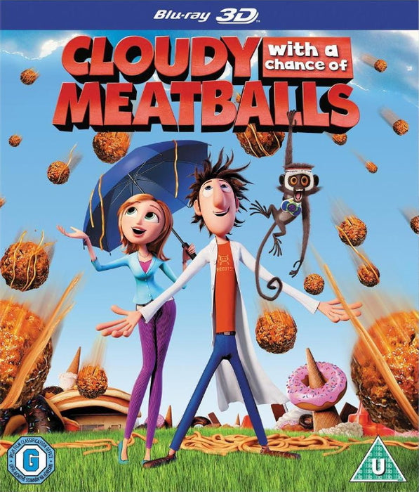 Cloudy With a Chance of Meatballs / Monster House / Open Season Triple Feature [3D Blu-Ray 3-Movie Collection]