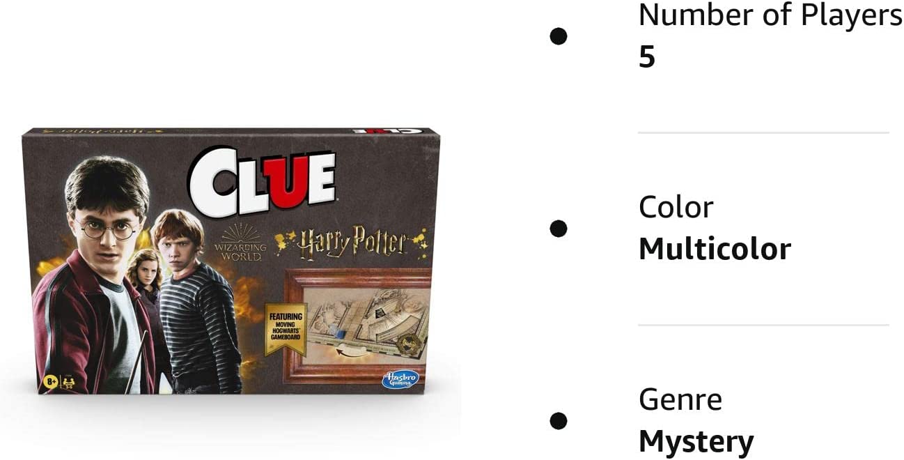 Clue: Harry Potter Edition [Board Game, 3-5 Players]