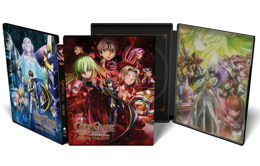 Code Geass: Lelouch of Rebellion - Movie Trilogy - Limited Edition SteelBook [Blu-Ray Box Set]