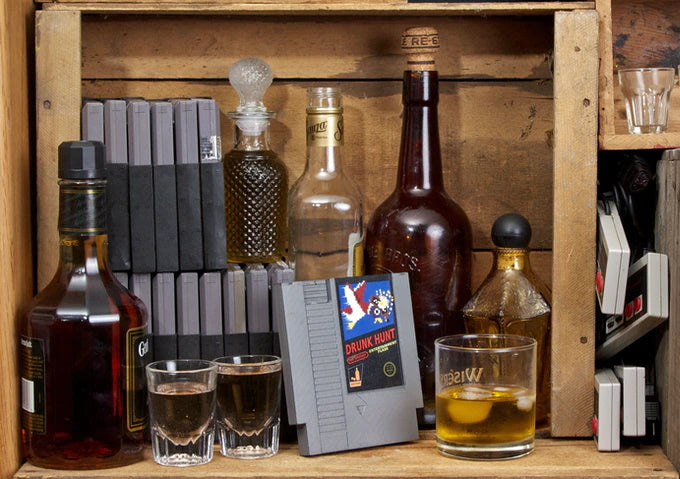 Concealable NES Entertainment Flask - Fine Ale Fantasy [Collectible]