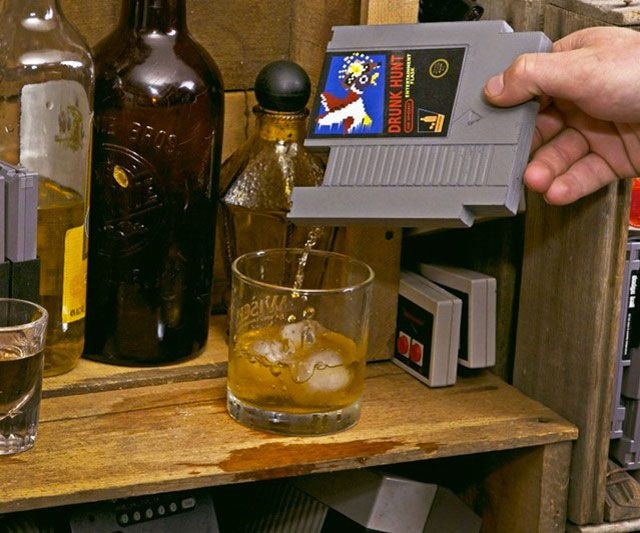 Concealable NES Entertainment Flask - Castle Vodka [Collectible]