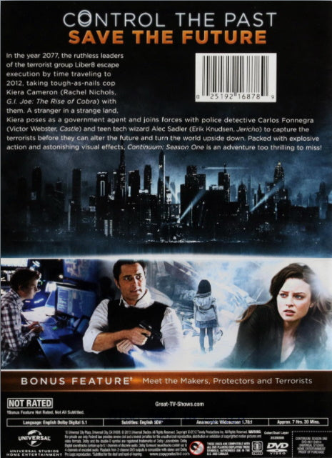 Continuum: Season One [DVD Box Set]