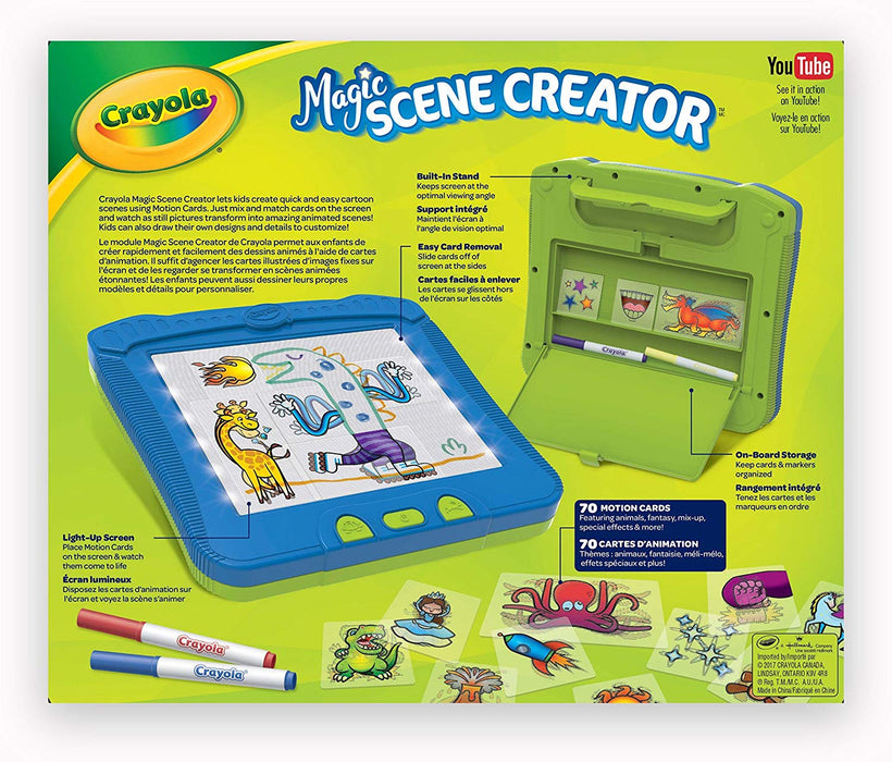 Crayola Magic Scene Creator Drawing Kit [Toys, Ages 3+]